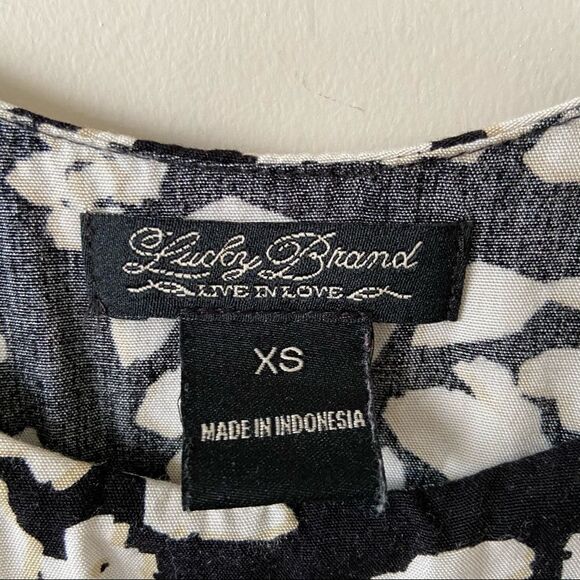 LUCKY Brand -Floral Side Slit Maxi Dress - Picture 10 of 10